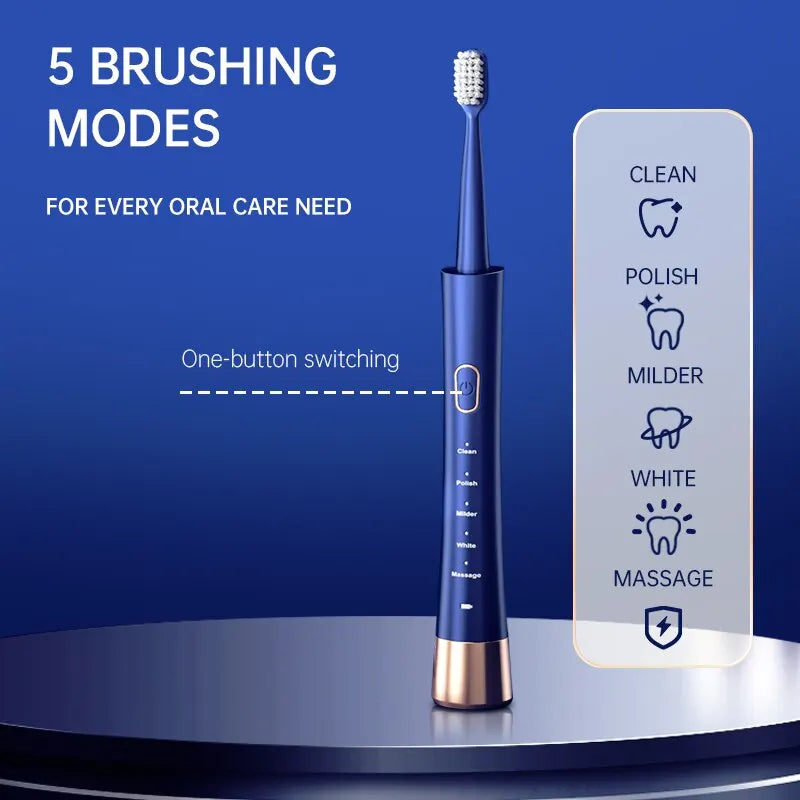 Sonic Toothbrush – 5 Modes