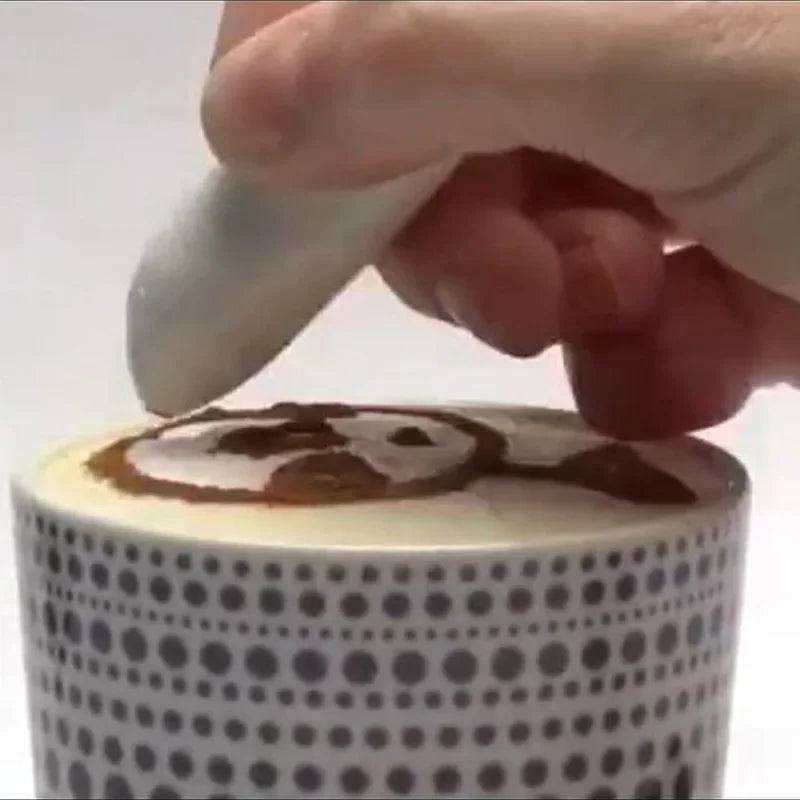 قلم قهوة كهربائي لتزيين القهوة