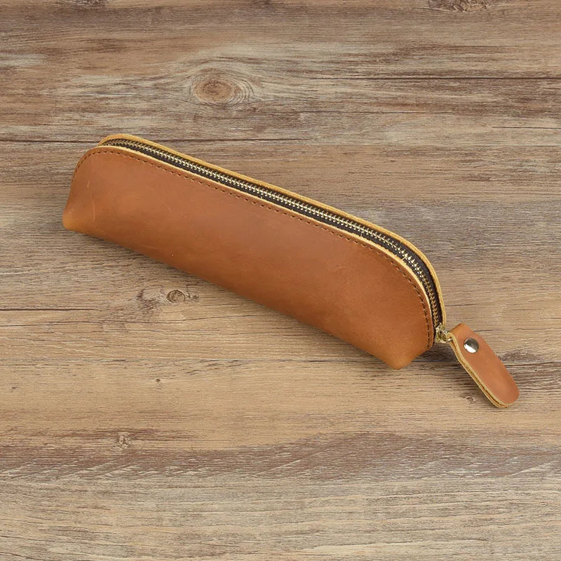 Leather Pencil Bag