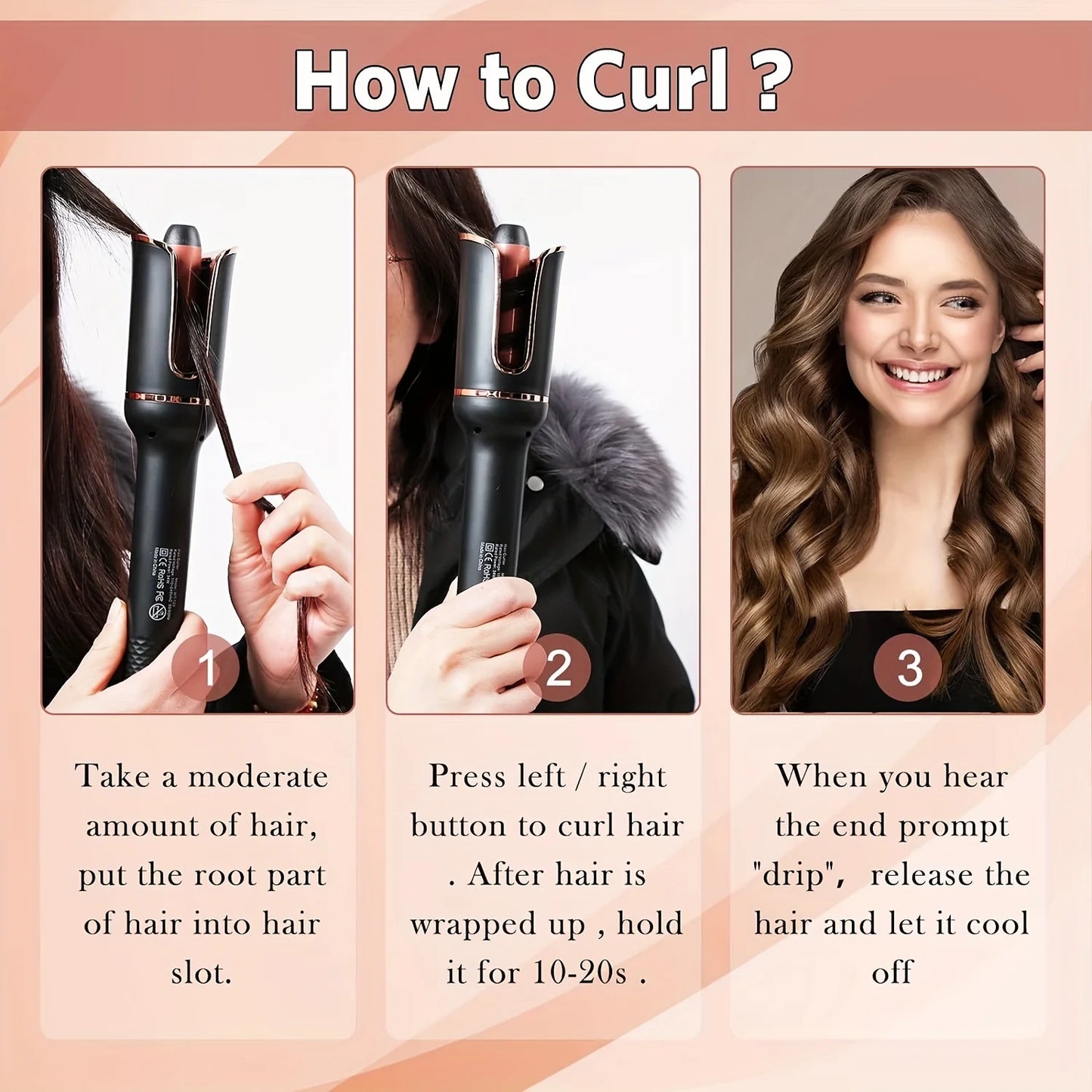 Hair Curler – Ceramic Curling Iron