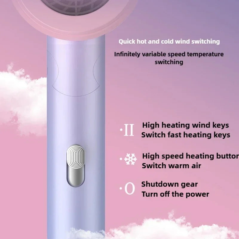 800W Folding Hair Dryer – Anion Care