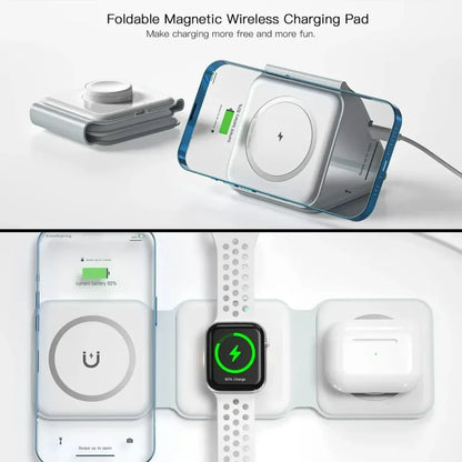 3-in-1 Magnetic Wireless Charger for Apple
