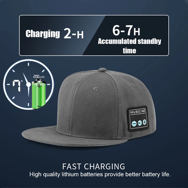 Bluetooth Music Cap – Wireless Speaker Hat