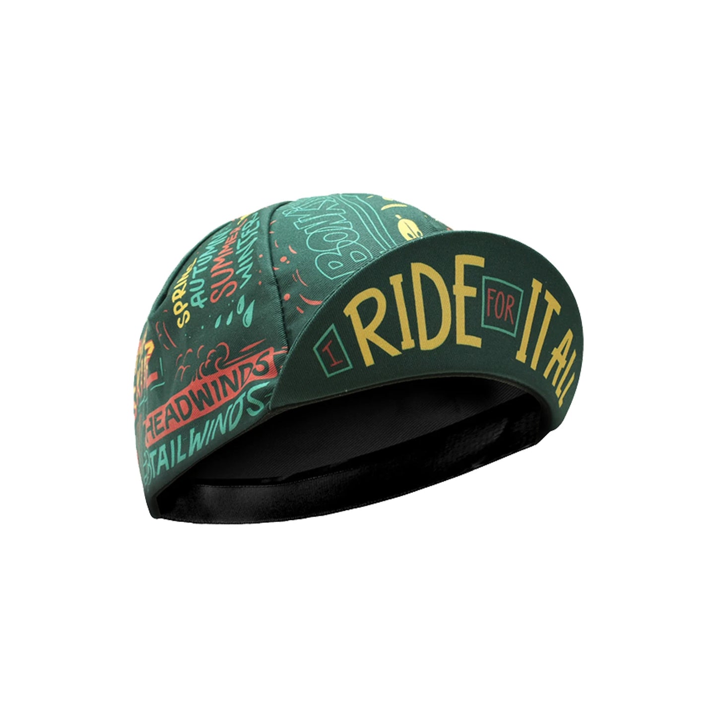 Retro Cycling Polyester Cap