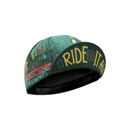Retro Cycling Polyester Cap