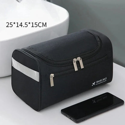 Hanging Travel Toiletry Bag – PU Leather