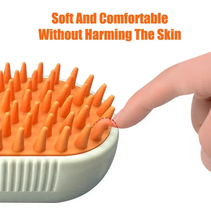 Electric Pet Grooming Brush – Hair Removal