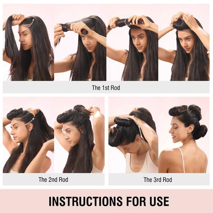 Heatless Curling Rod Headband – Soft Foam Curls