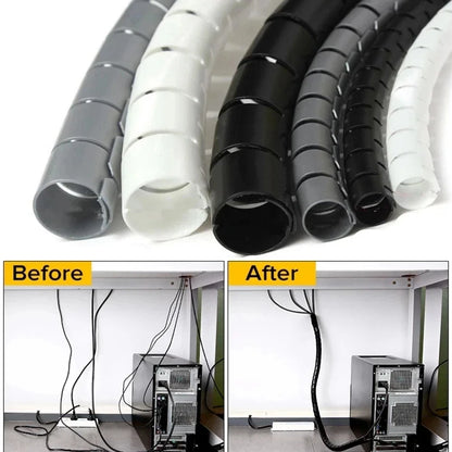 Flexible Spiral Cable Organizer 2M/1M