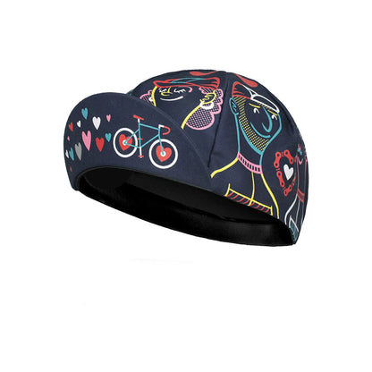 Retro Cycling Polyester Cap