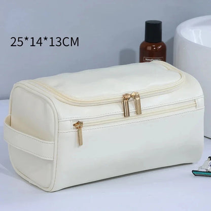 Hanging Travel Toiletry Bag – PU Leather