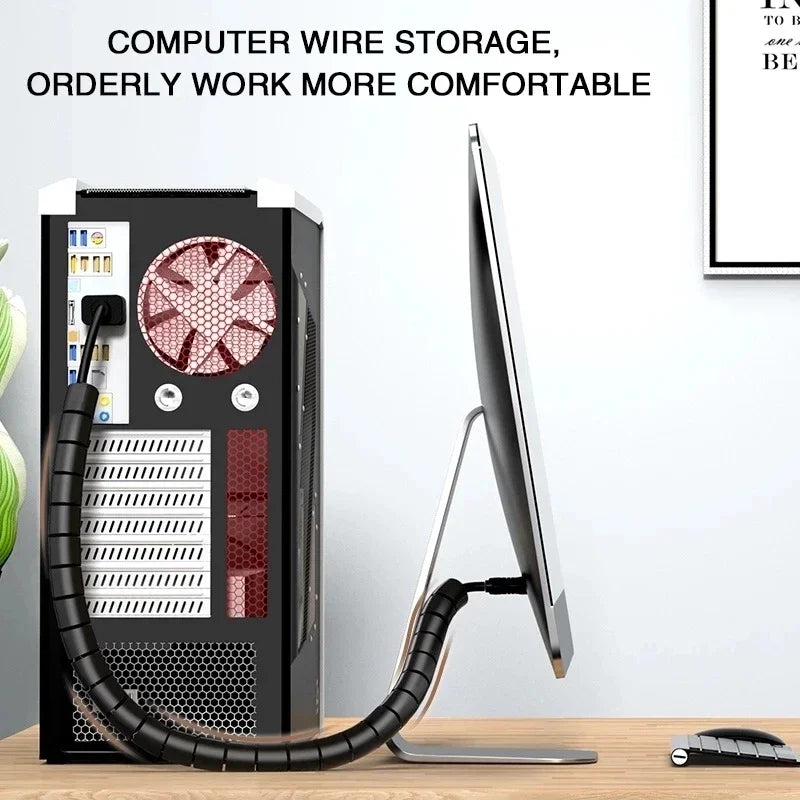 Flexible Spiral Cable Organizer 2M/1M