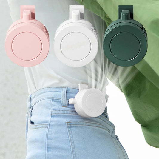 Mini Bladeless Clip Fan USB Rechargeable