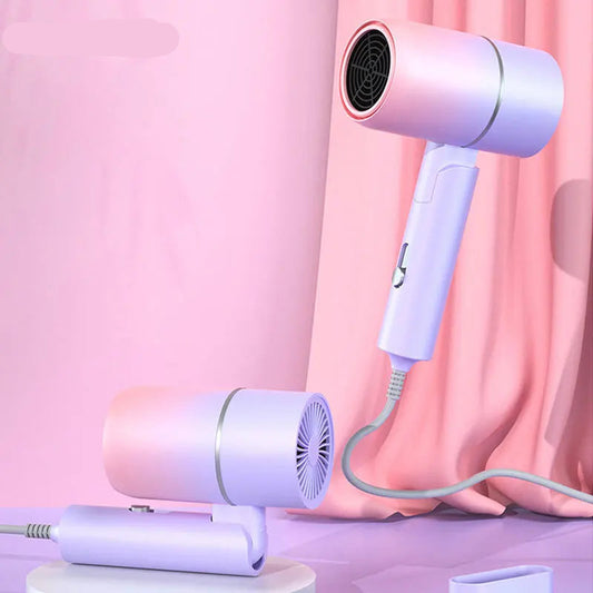 Foldable Mini Hair Dryer – 750W Anion