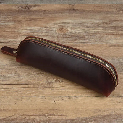Leather Pencil Bag