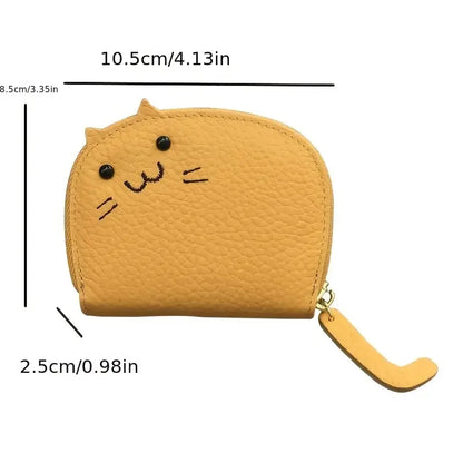 Cartoon Cat Wallet – Cute Card Holder
